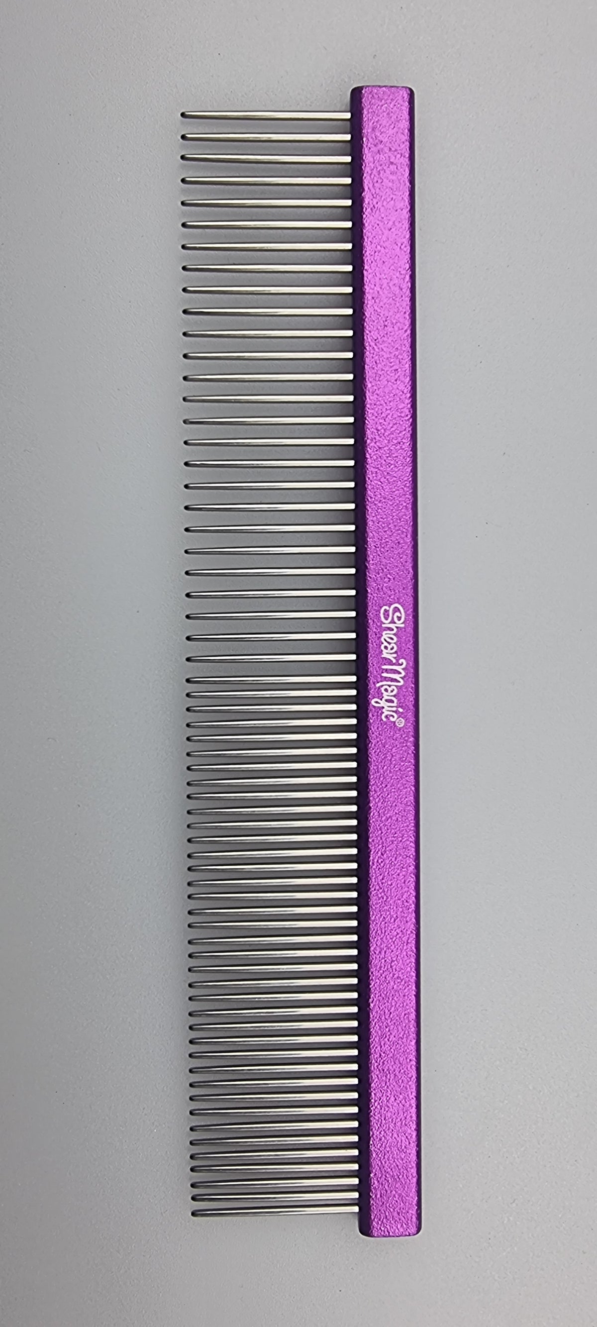 Shear Magic Aluminium Comb 190mm, Medium Teeth
