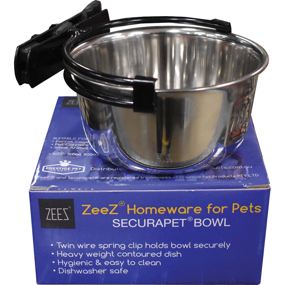 SecuraPet STAINLESS STEEL BOWL Small 300mL