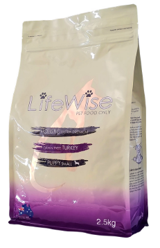 LifeWise Puppy Stage 1 Starter Turkey & Vegetable Grain Free 2.5kg