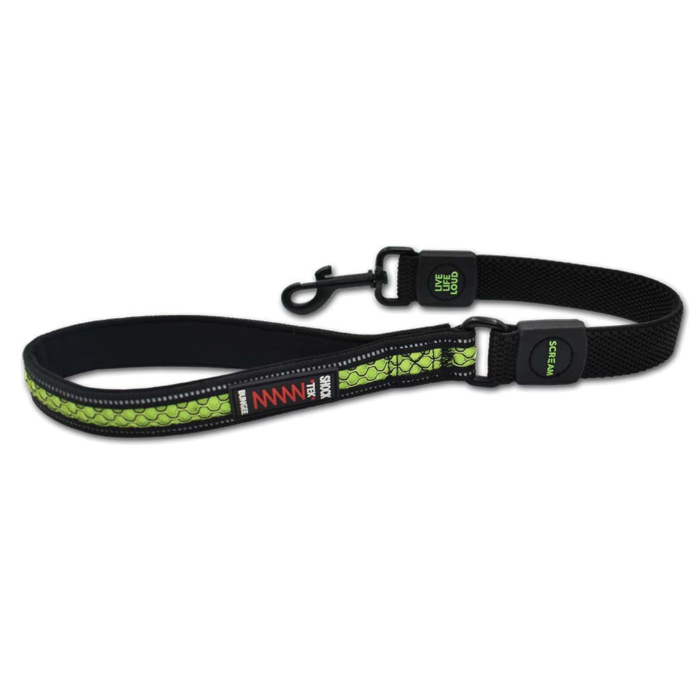 Scream Reflective Bungee Leash with Padded Handle 2.5cm x 55cm