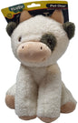 Pet One - Dog Toy - Plush Squeaky - Crinkle Cow 22cmH