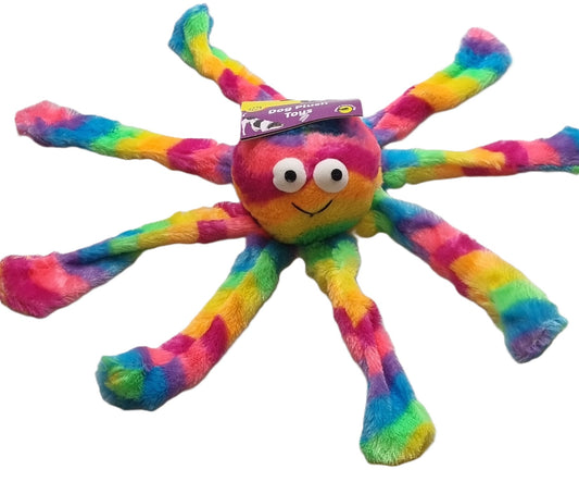 Pet One - Plush Rainbow Octopus