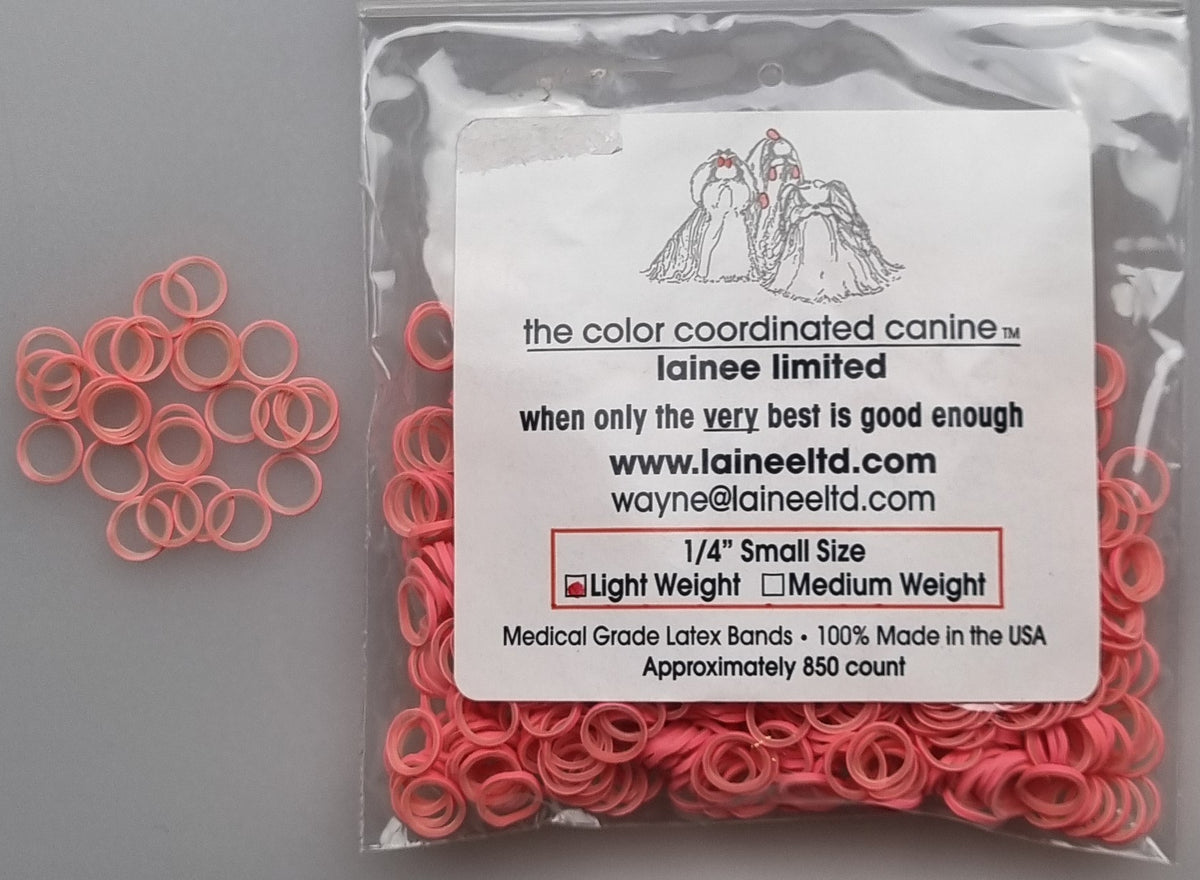 Lainee - Latex Bands - Small - Lightweight - 1/4"