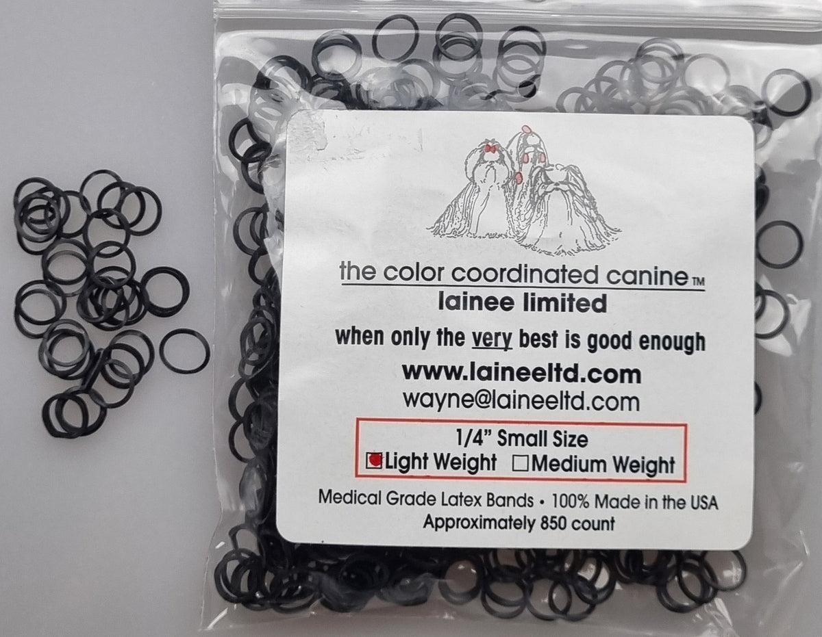 Lainee - Latex Bands - Small - Lightweight - 1/4"
