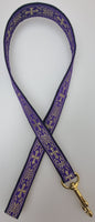 Alpha Dog Bling Show Leads 60cm long x 2cm Wide