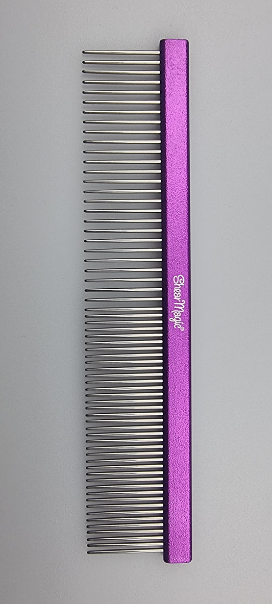 Shear Magic Aluminium Comb 190mm, Medium Teeth