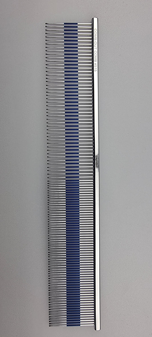 Chris Christensen 9″ Long Tooth Fine/Extra Fine Comb-Out Comb #515