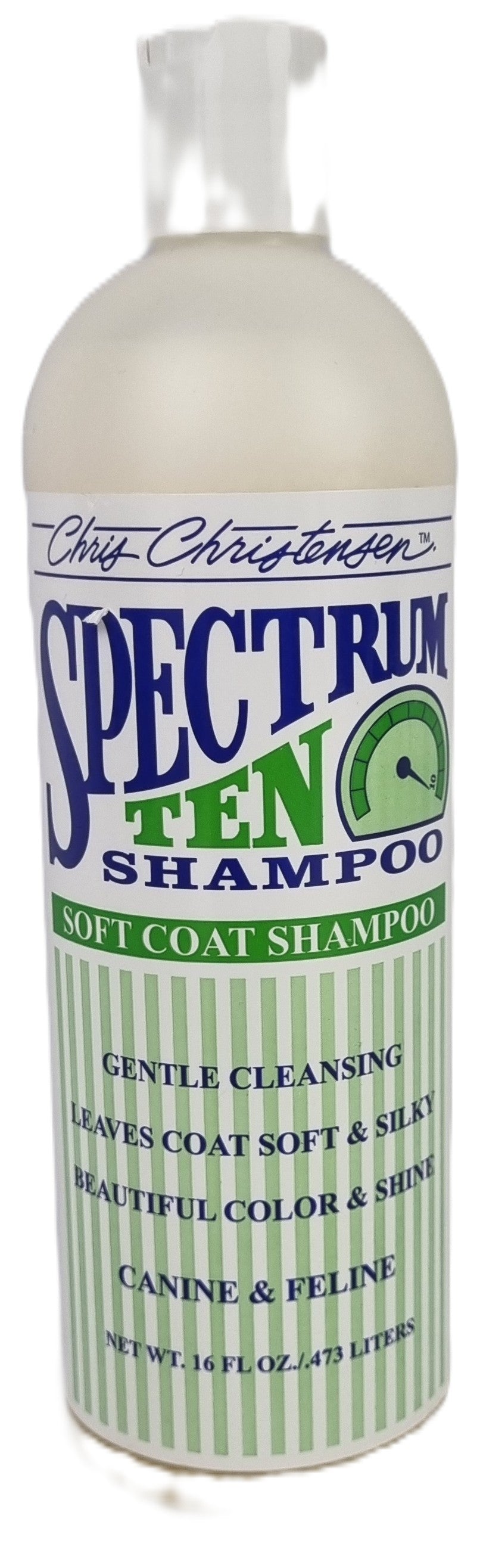 Chris Christensen Spectrum Ten Shampoo for Soft & Smooth Coats 16oz