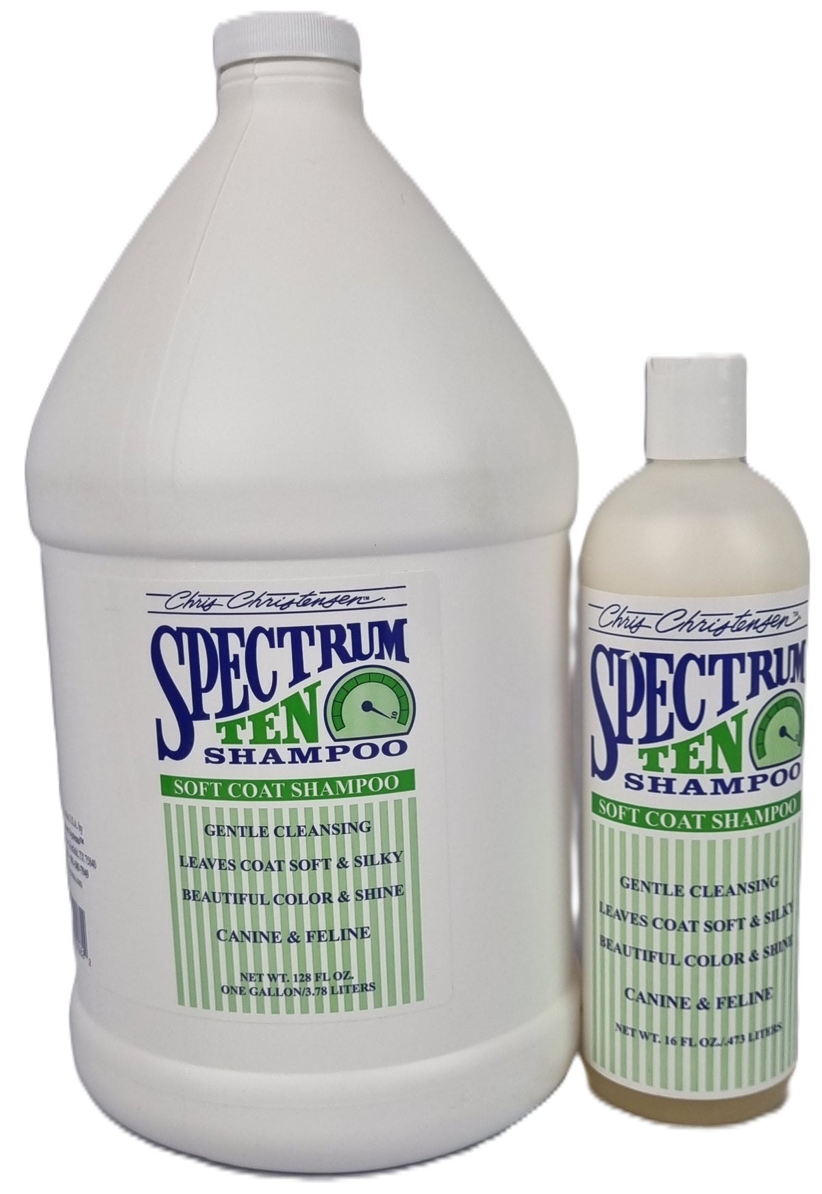 Chris Christensen Spectrum Ten Shampoo for Soft & Smooth Coats 16oz