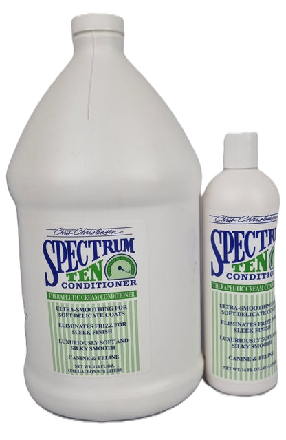 Chris Christensen Spectrum Ten Conditioner for Soft & Smooth Coats 128oz