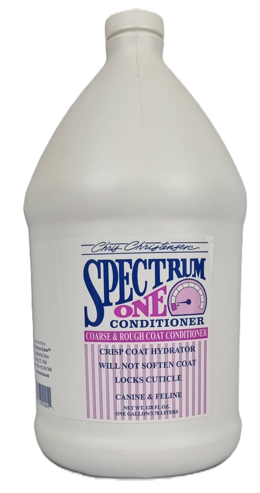 Chris Christensen Spectrum One Conditioner for Coarse & Rough Coats 128oz
