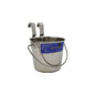 Stainless Steel Flat Sided Bucket - 1.9 Litres - Two Hooks
