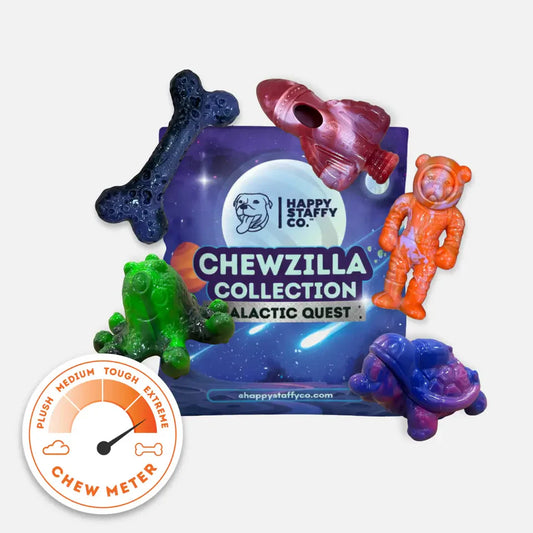 Happy Staffy - Chewzilla® Galactic Quest Collection