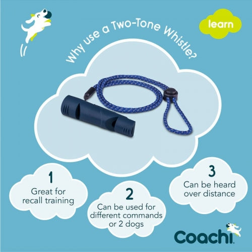 Coachi Two-Tone Whistle Navy