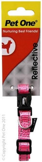 Collar Nylon Refl Adj 17 to 26cm 10mm