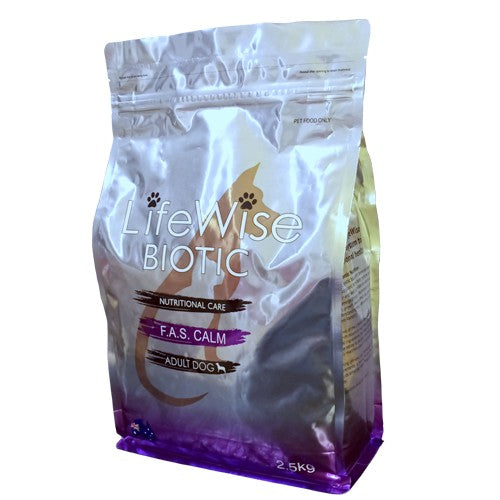 Lifewise Adult Dog Biotic FAS Calm with Fish, Lamb, Rice, Oats 2.5kg