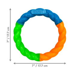 Kong - Hi Viz Twistz - Ring - Small