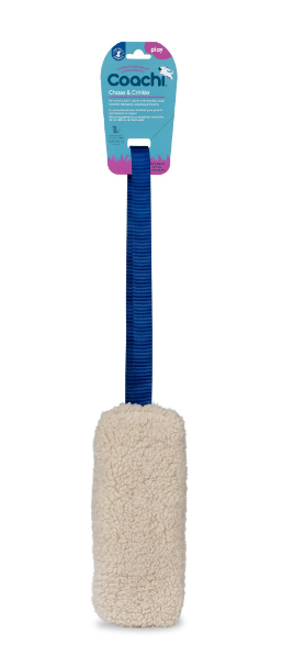 Coachi Chase & Crinkle Navy Coral & Faux Lambswool