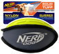Nerf - Tuff Rubber - Nylon Plush Football - Green/Grey - 17cm