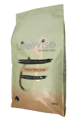 LifeWise Adult Dog Tone & Trim Lamb Oats & Vegetables 18kg