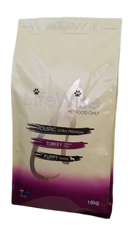 LifeWise Puppy Stage 1 Starter Turkey & Vegetable Grain Free 18kg