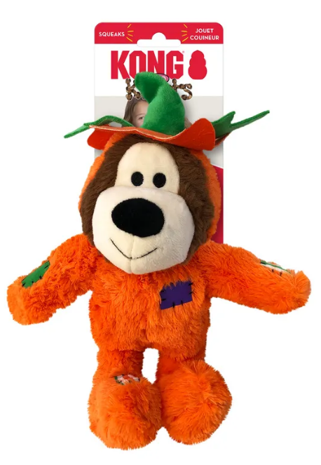 Kong - Halloween - Wild Knots Pumpkin Bear - Medium/Large